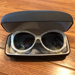 Handmade Tres Noir Mother of Pearl Sunglasses